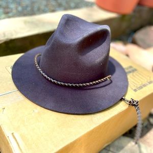 Brixton Freeport Fedora - Chocolate - Size S